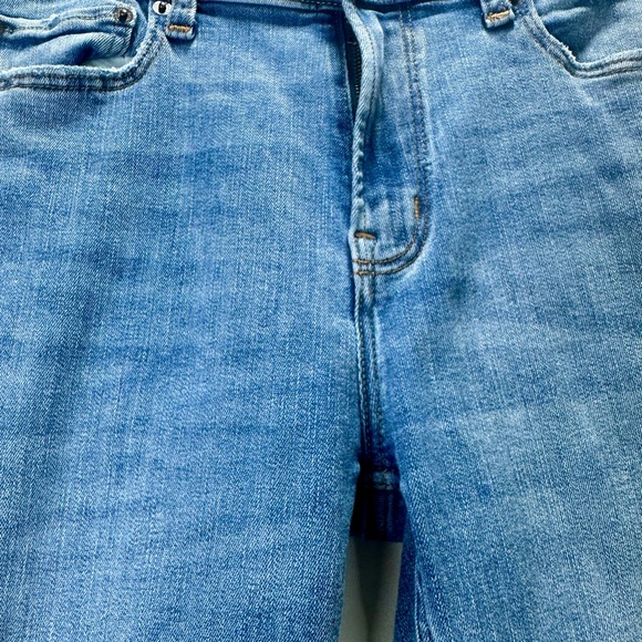 Abercrombie & Fitch Skinny Light Blue Denim Jeans Size 15/16 Long - Picture 3 of 10